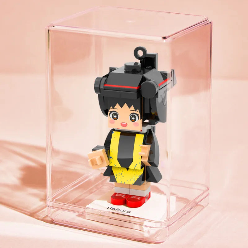 Custom Mini Brick Figures Full Body Customizable 1 Person Gift For Her Graduation Gift
