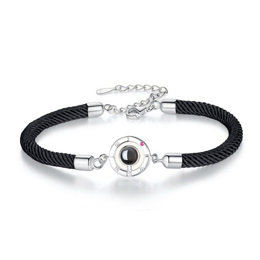 Personalized Projection Bracelet Couple Memory Jewelry