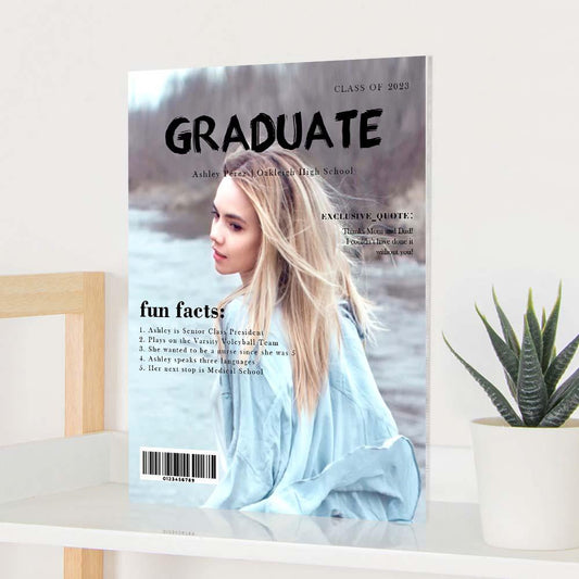 Graduate Magazine Cover Photo