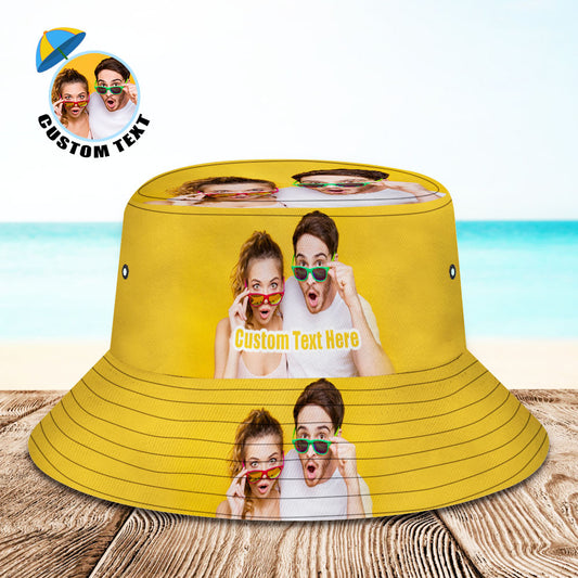 Unisex All Over Print Bucket Hat with Text