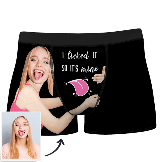 Personalised Boxers with Face Valentine's Day Gift For Him