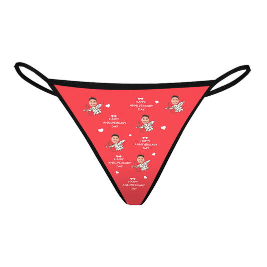 Custom Thong Underwear Personalized Thong Valentines Day Gifts For Her