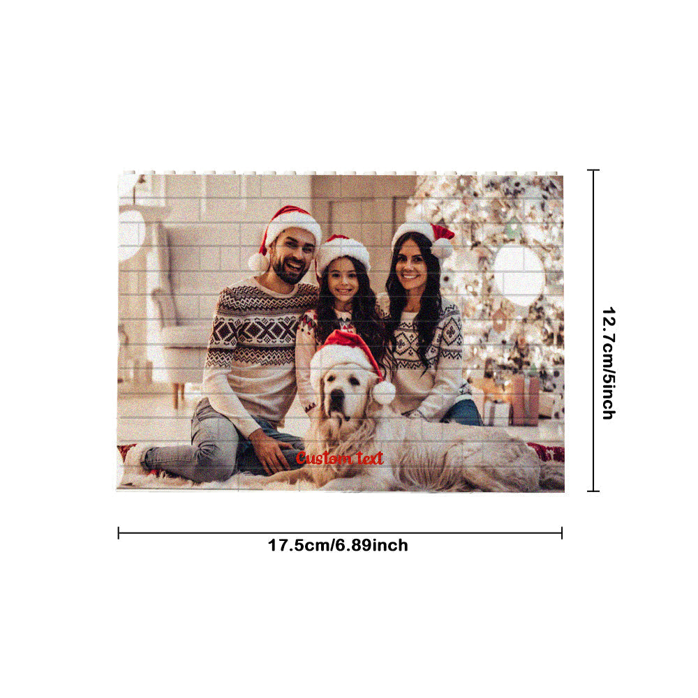 Personalized Gift Custom Building Brick Photo Block Personalised Brick Puzzles Gift for Mom