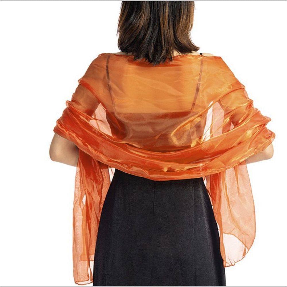Central Chic Bridesmaid Iridescent Wrap Shawl Pashmina For Weddings Parties Brides Bridal Wear