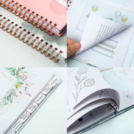 Wedding Planner Book Gift for Future Mrs Wedding Organizer Engagement Gift For Bride