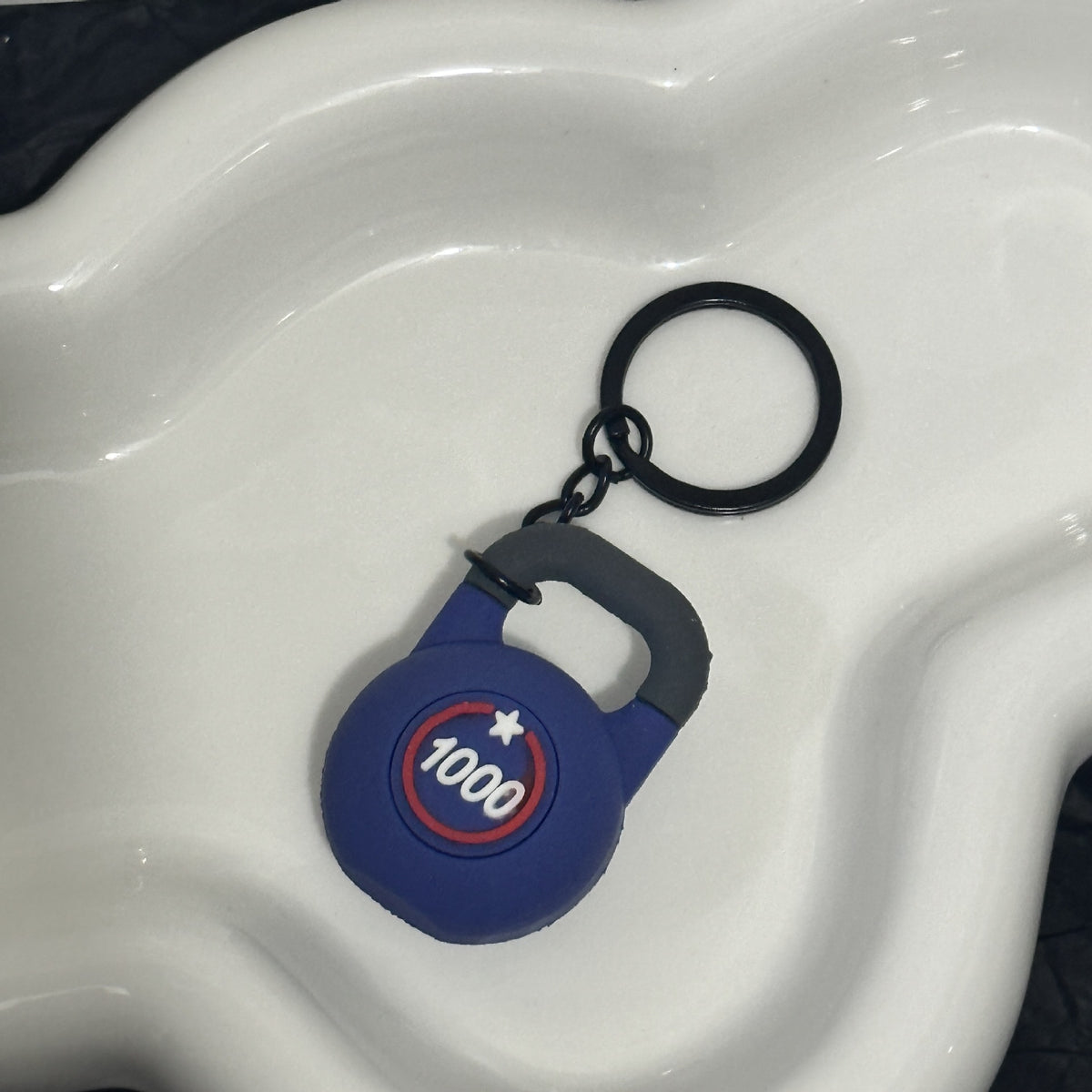 Mini Fitness Equipment Mini Kettlebell Keychain Accessories Equipment Pendant Backpack Rubber Keychain