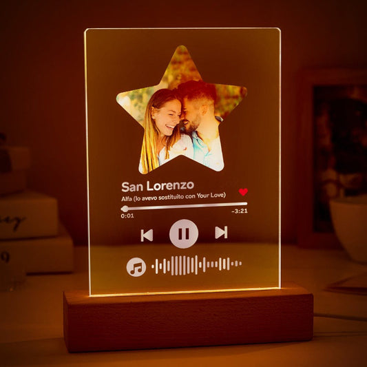 Custom Night Light Plaque Personalized Graduation Gifts