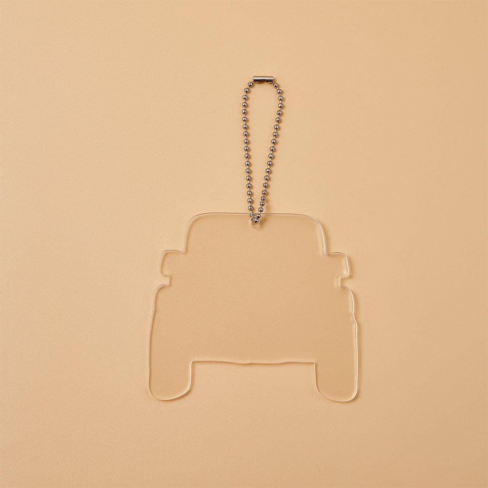 Personalized Off Road Car Photos Hanging Ornament - Signal Sided