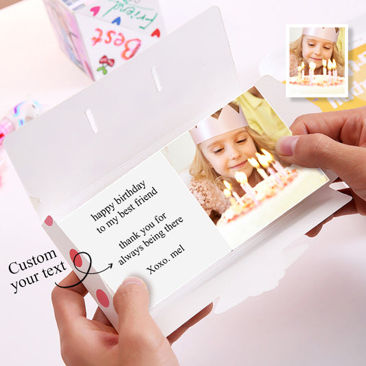 Custom Photo Surprise Box Personalized Text Surprise Explosion Bounce Box - SURPRISE Especially for You