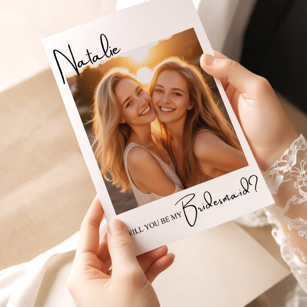 Personalized Bridesmaid Proposal Card Bridesmaid Card