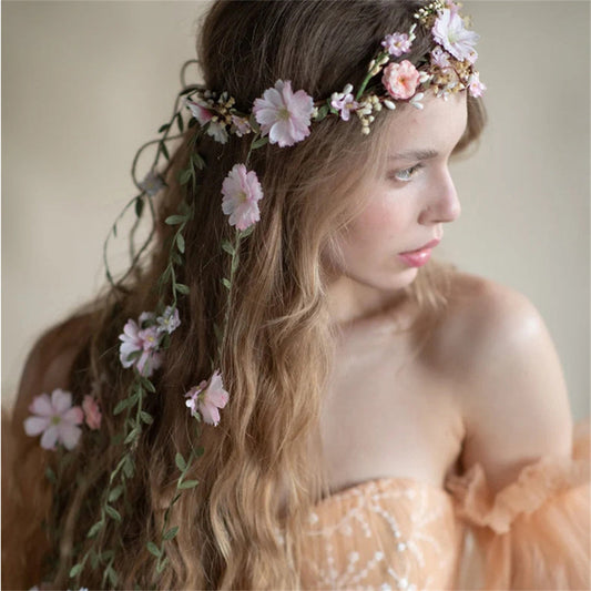 Rustic Wedding Bridal Hair Vine Vintage Wedding Bridal Hair Flower Wedding Accessory Vintage Boho