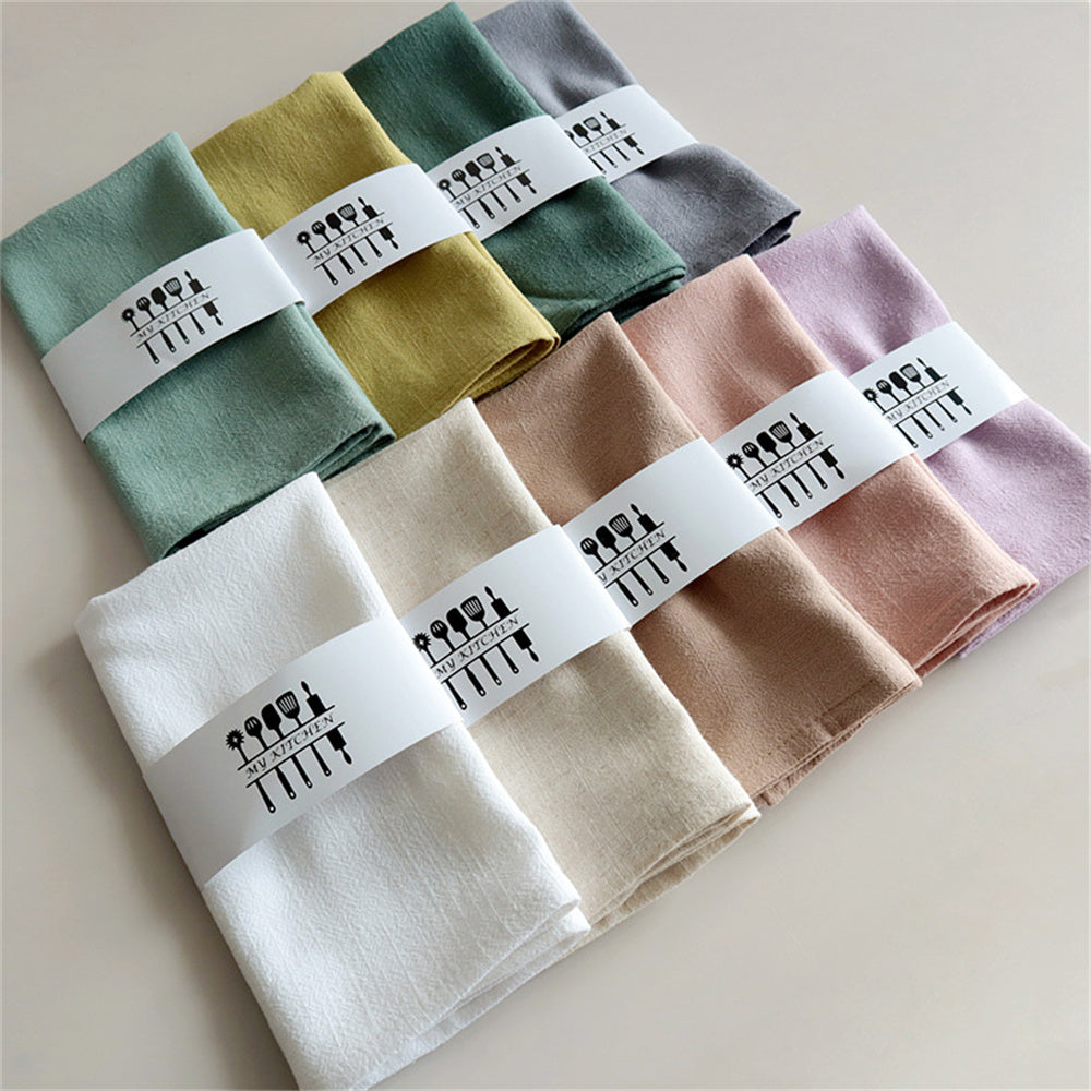 Linen Hand Towel Wedding Tea Towel Wedding Napkin
