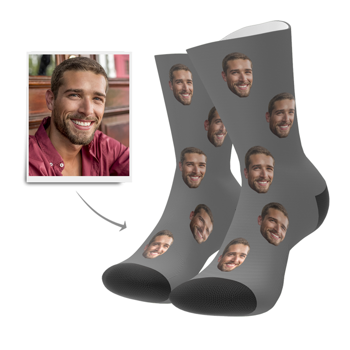 Custom Face Socks Personalized Photo Sock