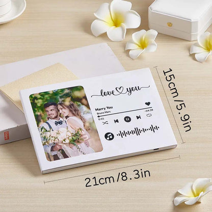 Personalized Video Greeting Card Custom Video Brochures Video Book Gift for Lover