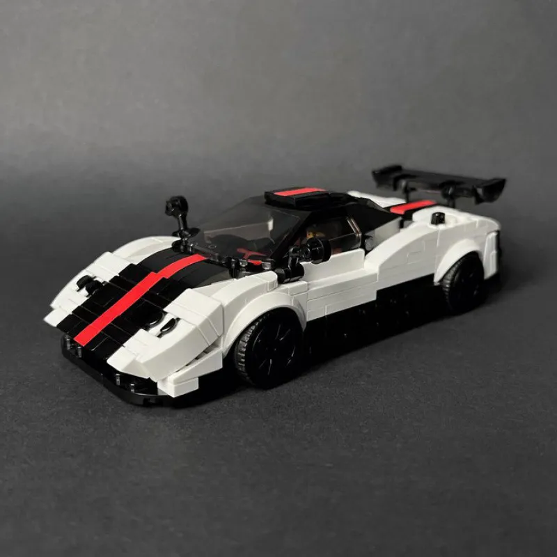Pagani Zonda Cinque Creative Vehicle Racing Car Building Blocks Construction Toy Brick Figures Gift for Car Lover