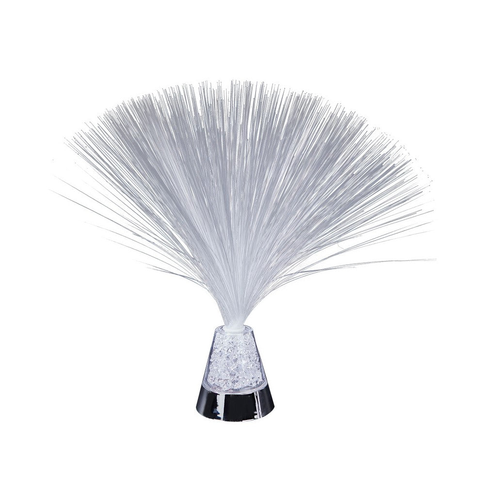 Personalized Fiber Optic Lamp Custom Photo Color Changing Crystal Base Night Light