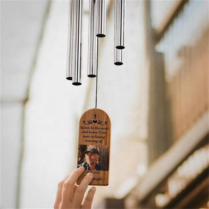 Personalized Memorial Wind Chimes Custom Tribute Wind Chime