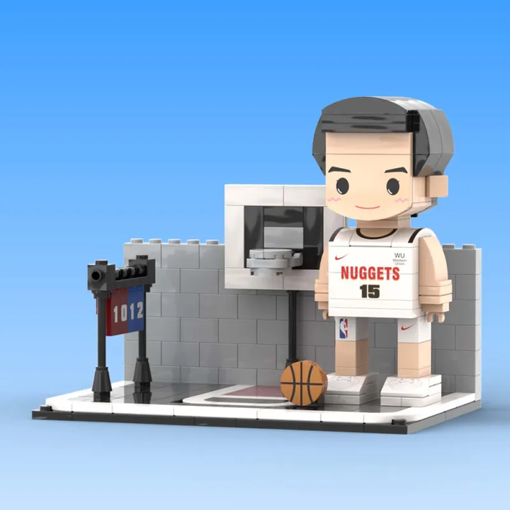 Full Body Customized Basketball Brick Figure – Personalized Gift for Basketball Player, Unique Birthday or Valentine’s Gift