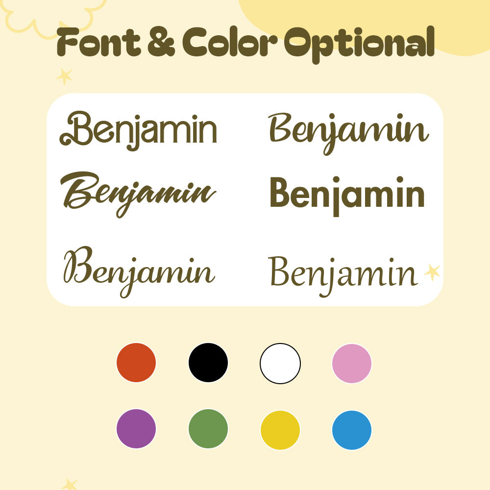 Personalized Storage Basket with Name Toy Bin Linen Organizer Gifts for Children