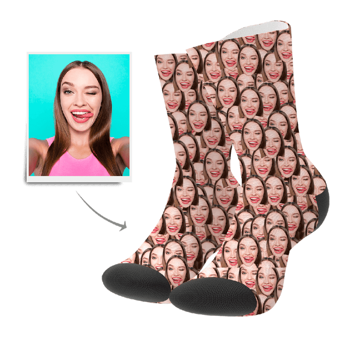 Custom Face Mash Socks