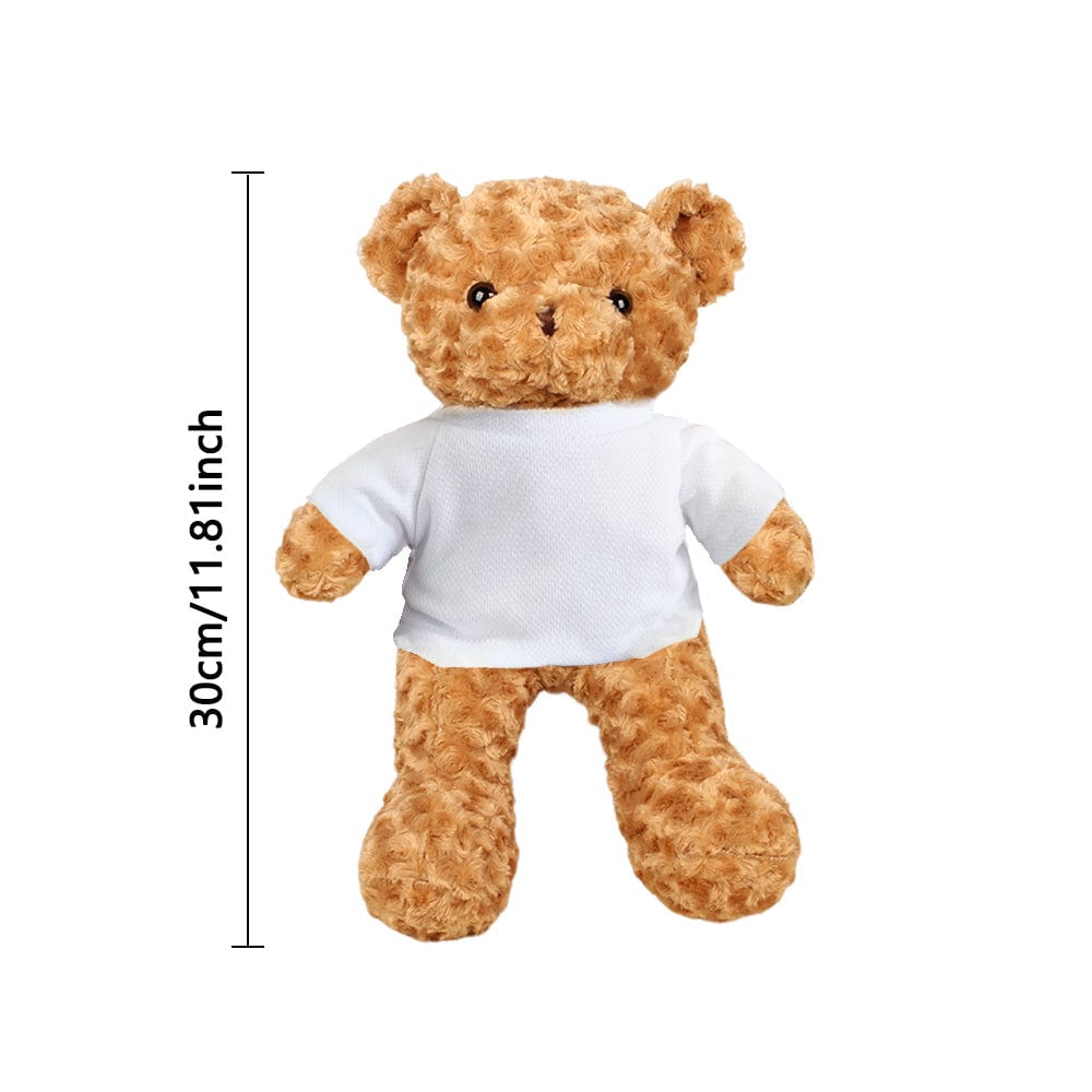 Personalized Teddy Bear Plush Toys Custom Photo Bear Stuffed Animal Doll Gifts for Her