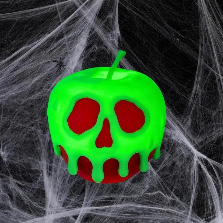 Poison Apple Light | Evil Queen Wicked Witch Decor | Halloween Costume Prop