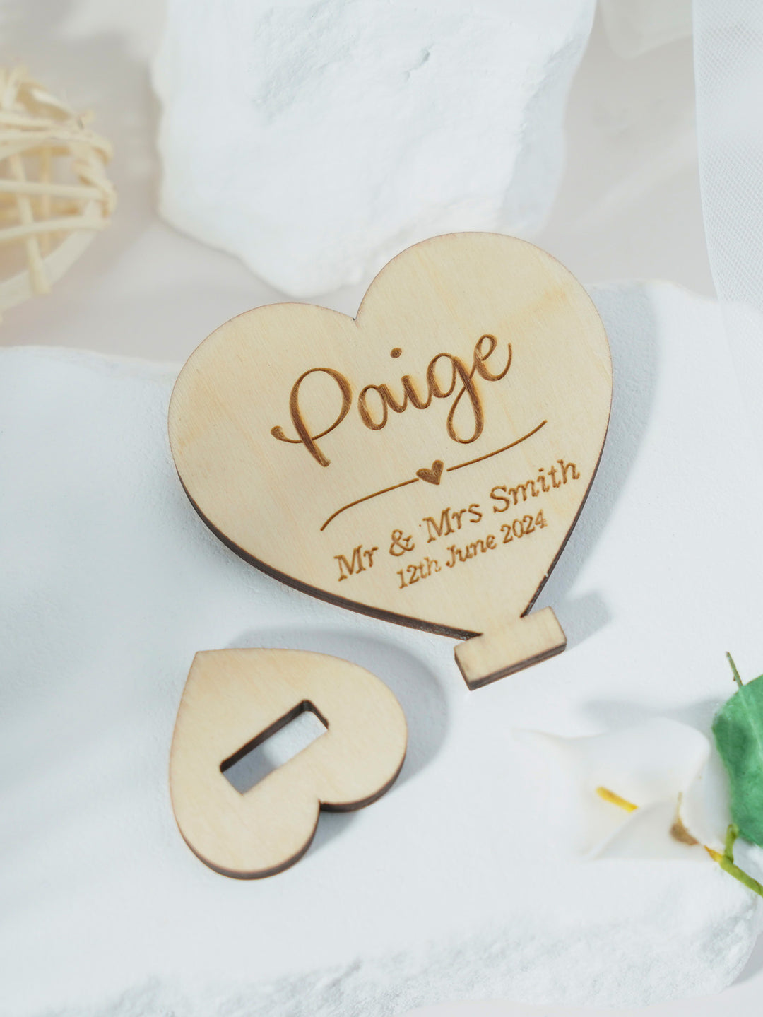 Personalized Wooden Wedding Placenames Custom Place Cards Wedding Table Decorations