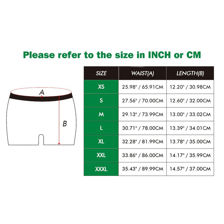 Custom Face Christmas Boxer Funny Big Gift Energy Underwear