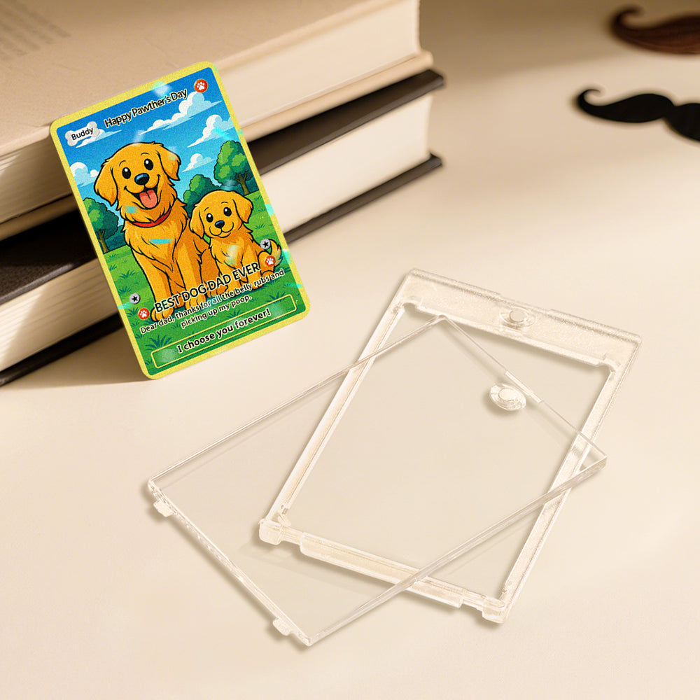 Custom Photo & Text Poke Card Game Card Gift for Pet Lover