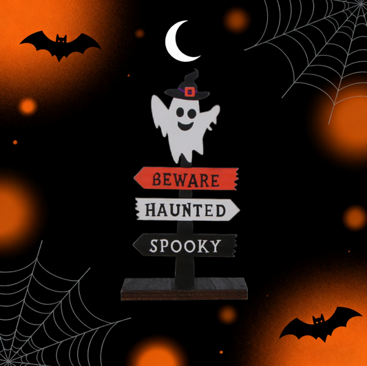 Halloween Ghost Decoration – Spooky Desktop Ornament