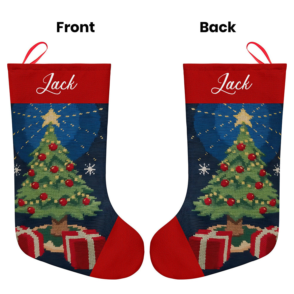 Personalized Christmas Stockings Custom Name Christmas Stocking