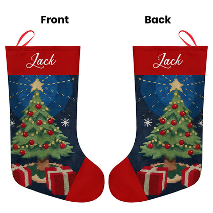 Personalized Christmas Stockings Custom Name Christmas Stocking