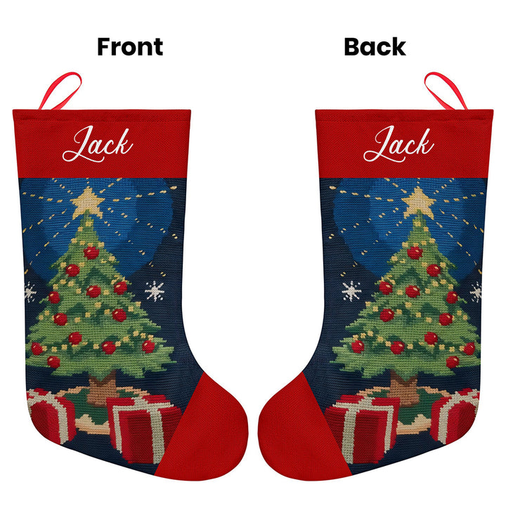 Personalized Christmas Stockings Custom Name Christmas Stocking