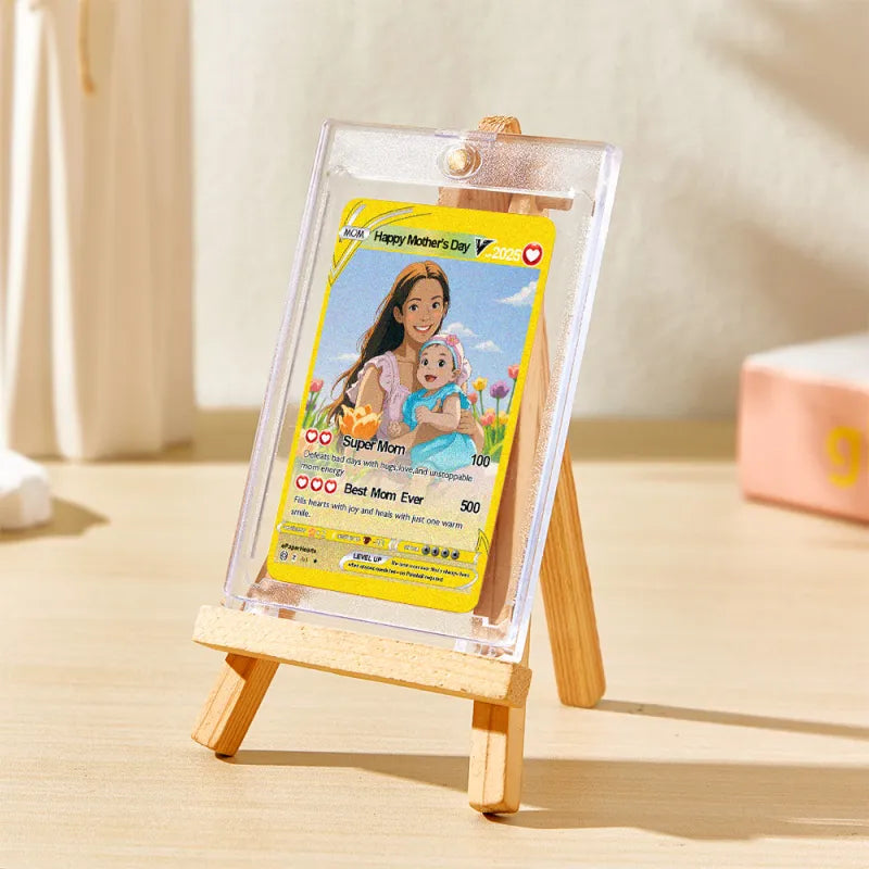 Mother's Day Poke Card Custom Poke Card Gift For Mom Mother's Day Gift Custom Poke Present