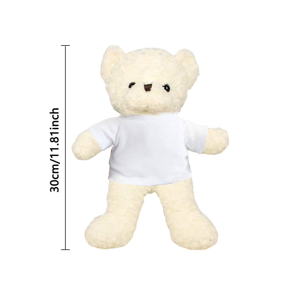 Custom Teddy Bear Doll Personalized Flowers Teddy Bear Plush Toys Birthday Gifts for Kids
