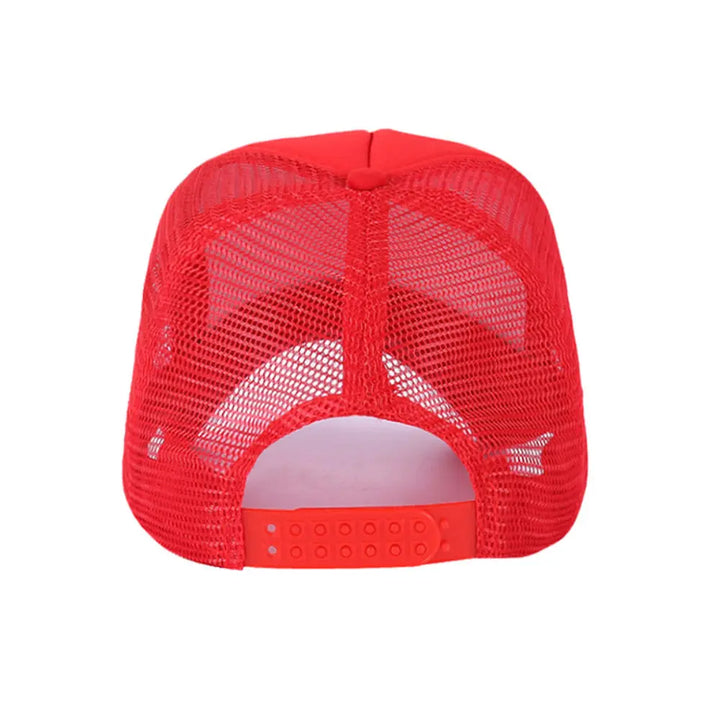 Custom Puff Print Trucker Hat Personalized Name Foam Trucker Caps for Adult Back to School Gift