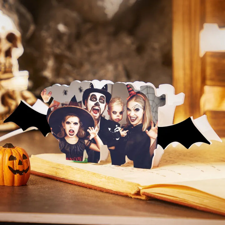 Custom Photo Night Light Personalized Halloween Acrylic Lamp Creative Gift