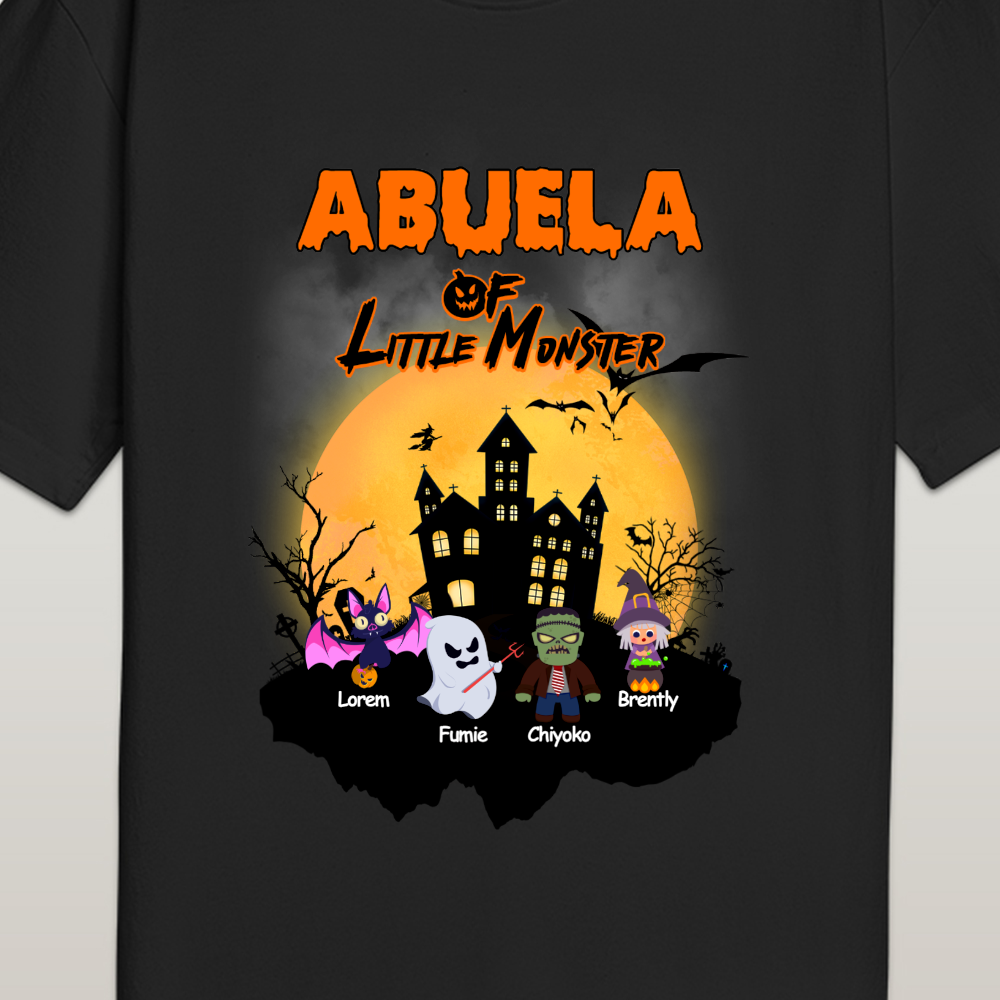 Personalized Halloween Gifts Customized T-Shirts Gifts for Parents