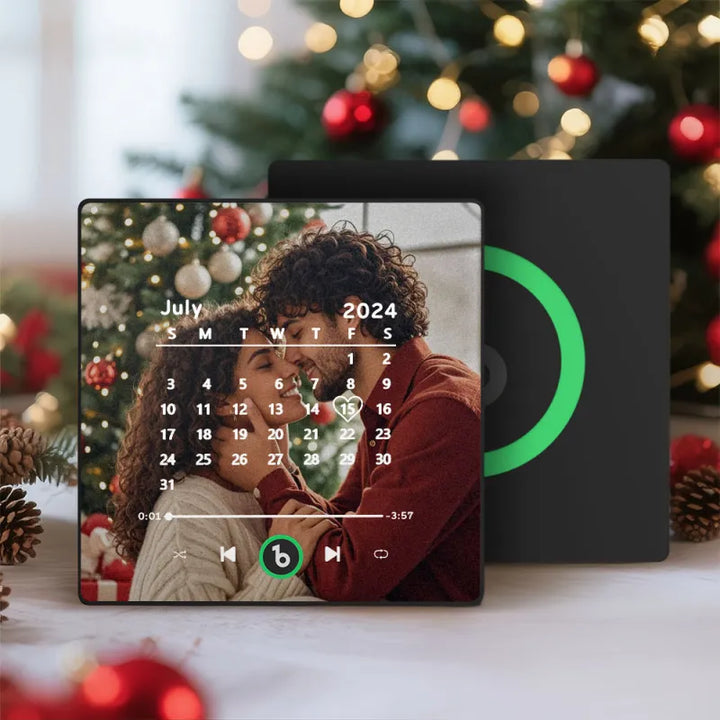 FridgeBeats Framed Custom Music Fridge Magnet That Can Play Music Magnet Supports Bluetooth Connectivity Christmas Gift