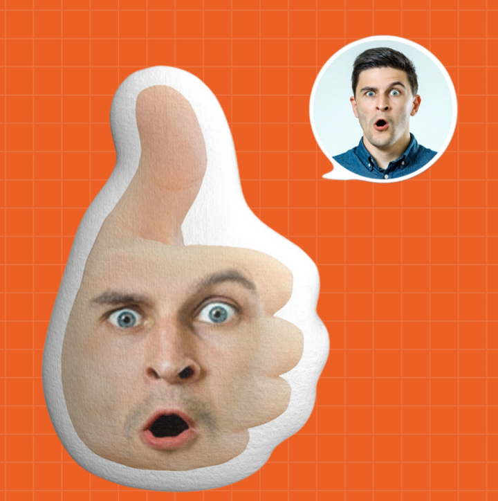 Custom Face Pillow – Funny Personalized Cushion Gift for Christmas