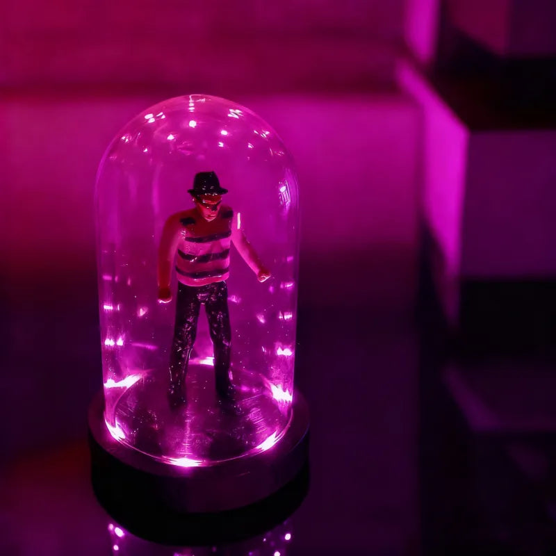 Halloween Character Shade Night Light – Spooky Desktop Decoration for Holiday Ambience