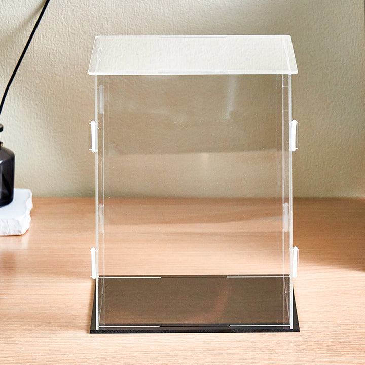 Dustproof Clear Acrylic Display Case Display Box – Protective Box for 2 People Bobbleheads Collectibles