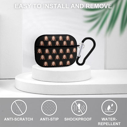 Custom Face Airpods Case Cover for Airpods Pro with Keychain