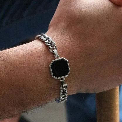 Personalized Temperature-Sensitive Photo Bracelet Magic Photo Men's Bracelet Which Changes Color With Temperature Best Gift For Him