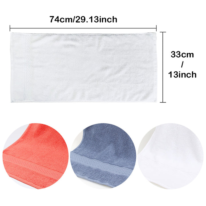 Custom Monogrammed Hand Towel Personalized Embroidered Towels