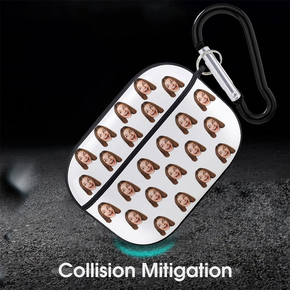 Custom Face Airpods Case Cover for Airpods Pro with Keychain