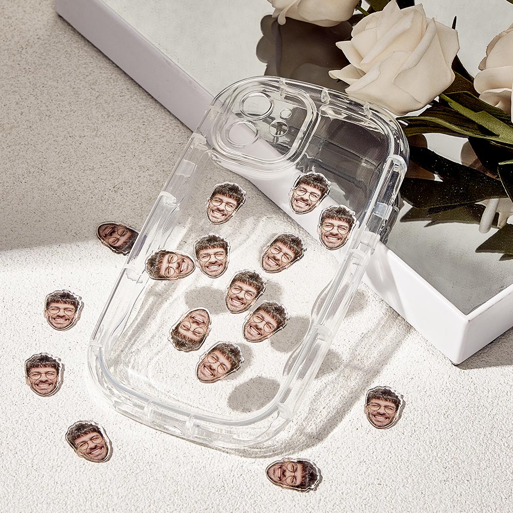 Personalized Face Photo iPhone Case – Custom Your Own Face on Phone Cover