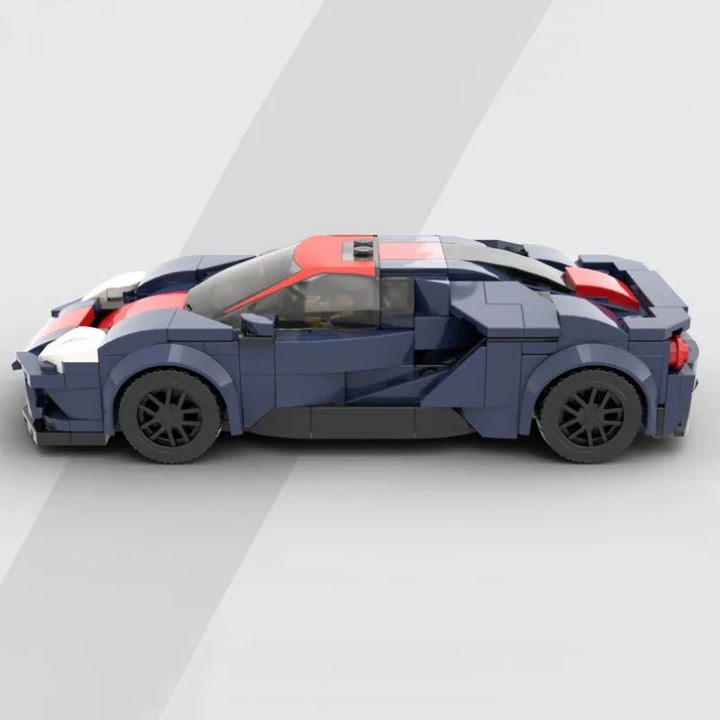 2017 Ford GT Creative Vehicle Racing Car Building Blocks Construction Toy Brick Figures Gift for Car Lover