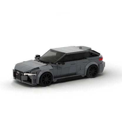 Creative Vehicle Racing Car Building Blocks Construction Toy Brick Figures Gift for Car Lover