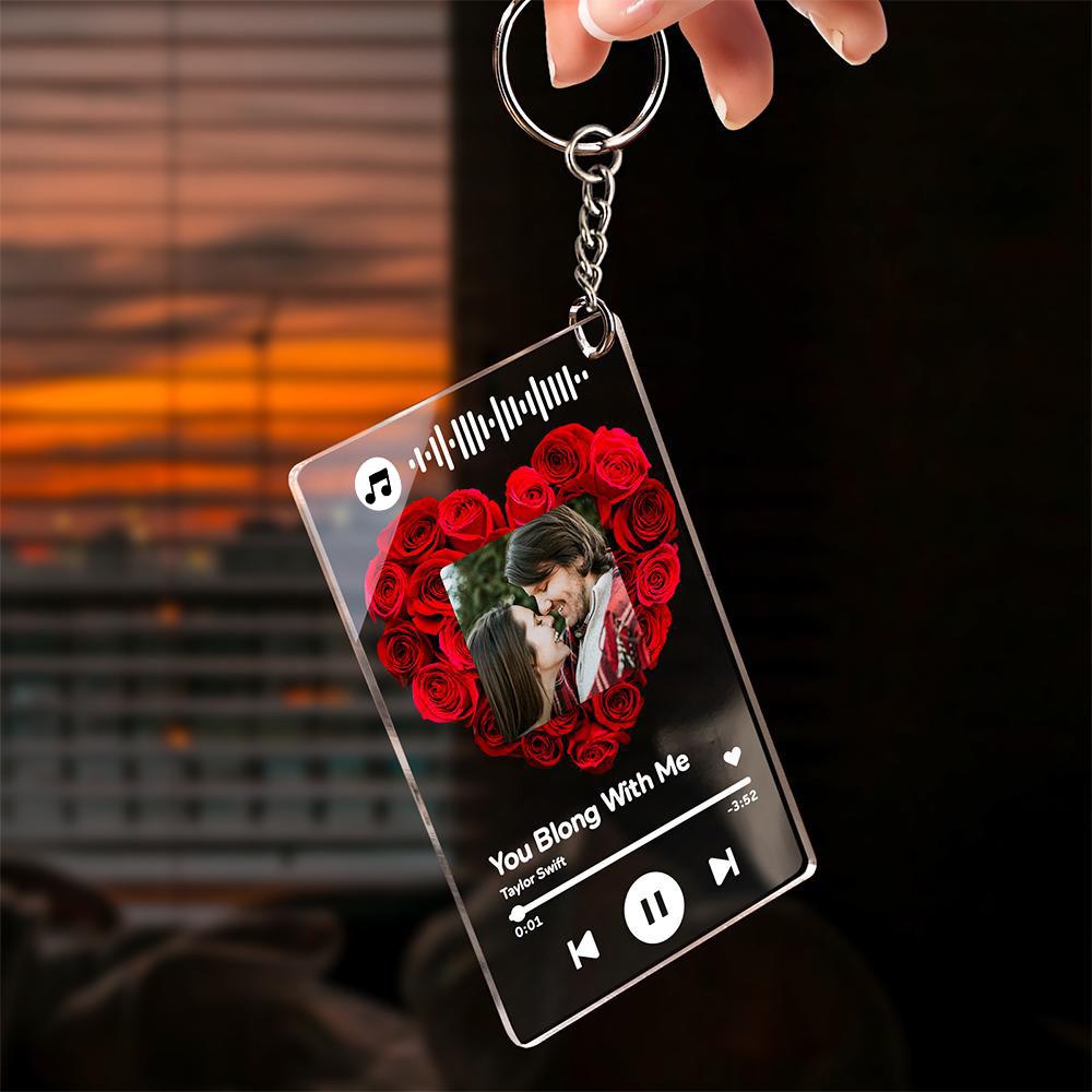 Custom Rose Plauqe  Personalized Night Light Romantic & Sentimental Birthday Gifts For Boyfriend